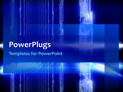 PowerPoint Template - An abstract technology network